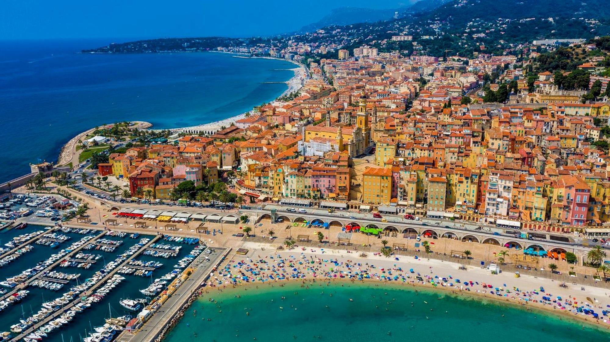 Menton # Monaco - F1 Gp - 4 Persons - Sea View - New - Parking - Clim - Premium - Beach And Sun Eksteriør billede