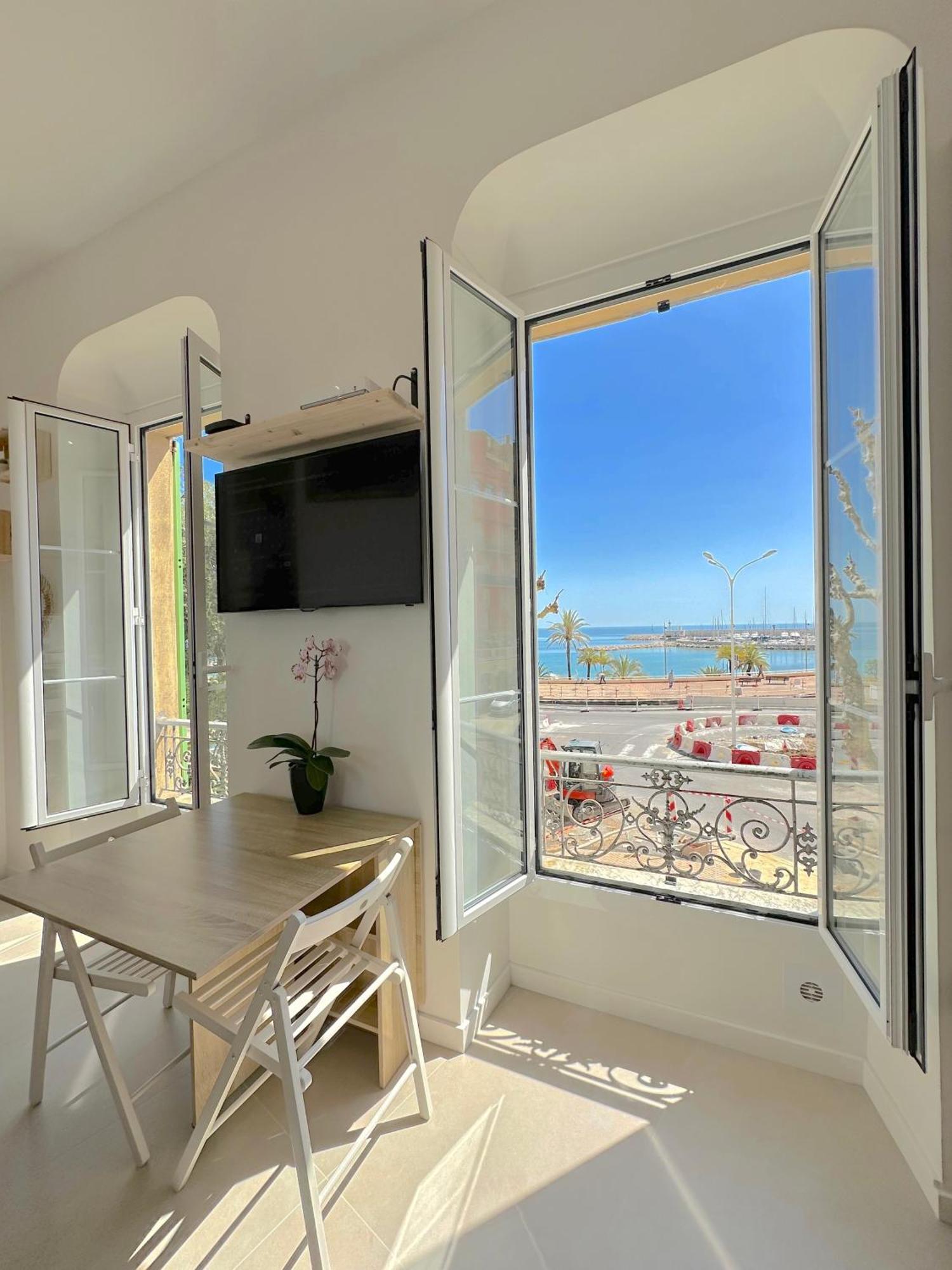 Menton # Monaco - F1 Gp - 4 Persons - Sea View - New - Parking - Clim - Premium - Beach And Sun Eksteriør billede