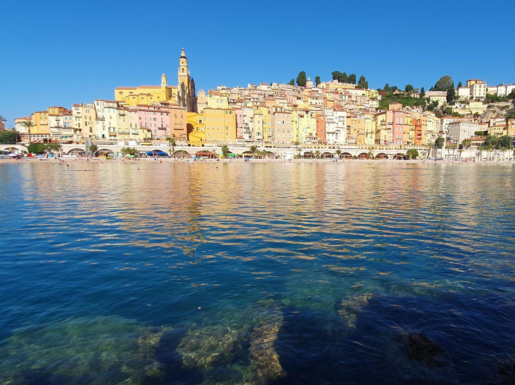Menton # Monaco - F1 Gp - 4 Persons - Sea View - New - Parking - Clim - Premium - Beach And Sun Eksteriør billede