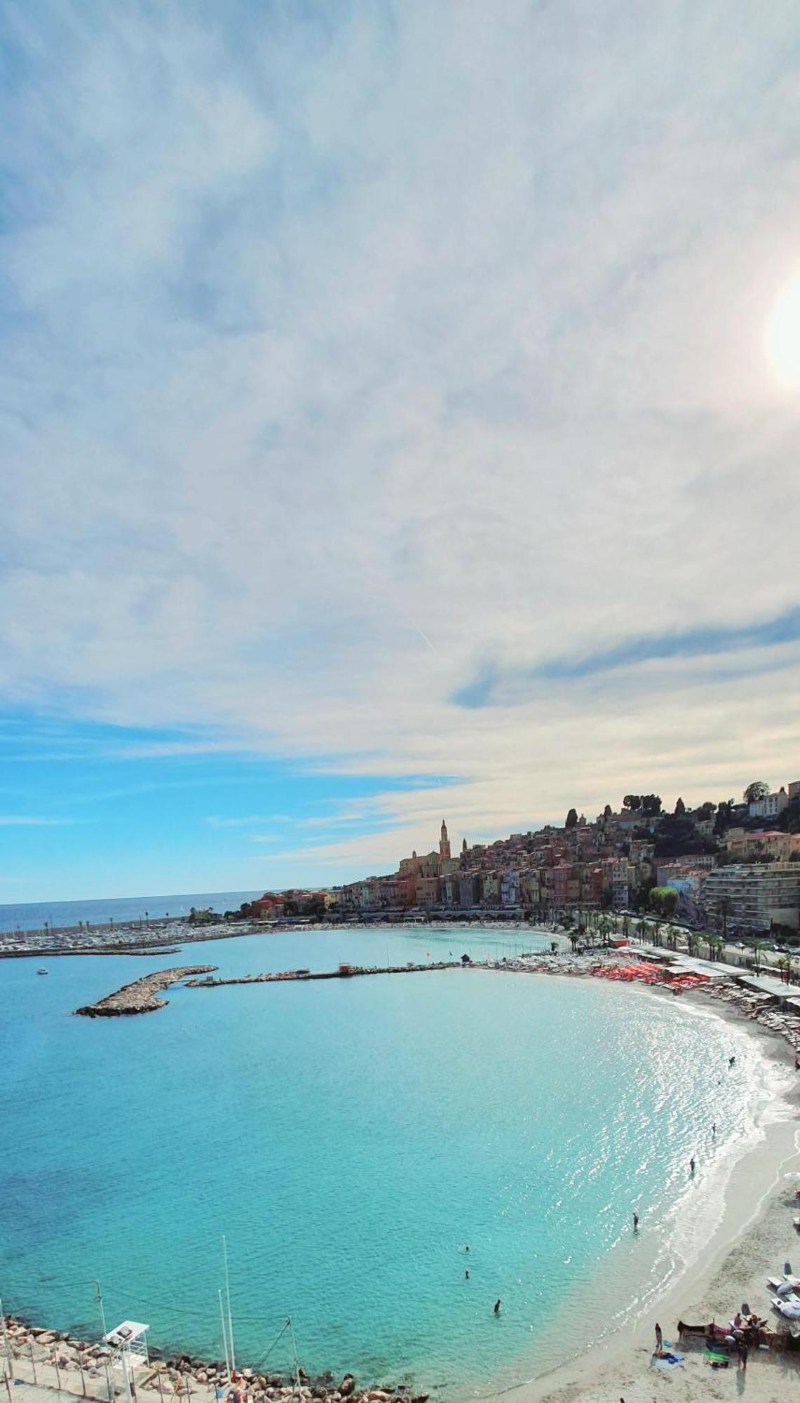 Menton # Monaco - F1 Gp - 4 Persons - Sea View - New - Parking - Clim - Premium - Beach And Sun Eksteriør billede