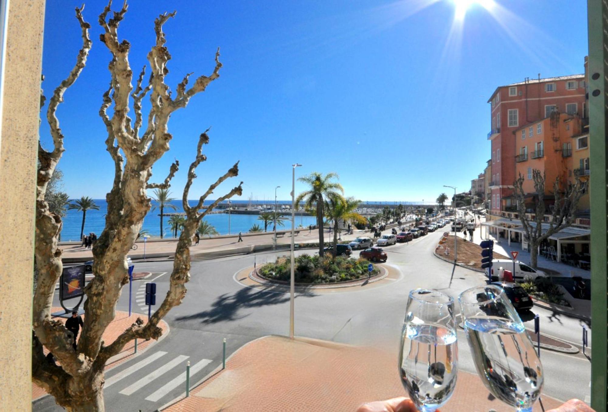 Menton # Monaco - F1 Gp - 4 Persons - Sea View - New - Parking - Clim - Premium - Beach And Sun Eksteriør billede